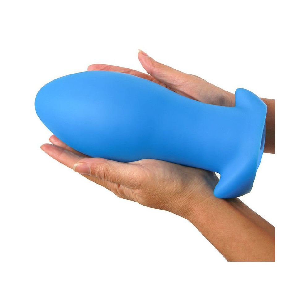 The Hole Stuffer Blue Monster Butt Plug (Large)