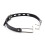 Black Faux Leather Mouth Hook Gag 8