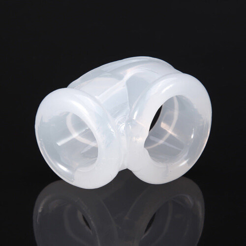 Clear Cocksling & Ball Stretcher (Style D)