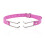 Pink Faux Leather Mouth Hook Gag 1