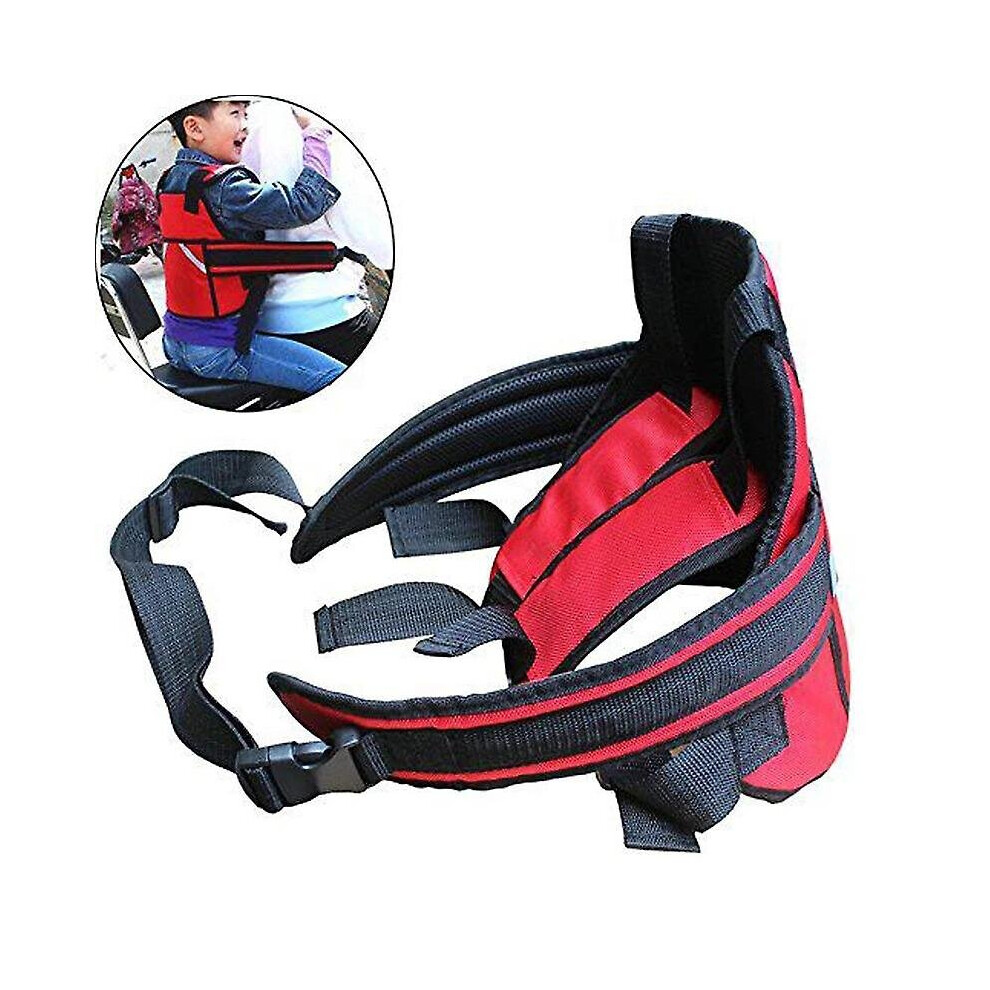Children Motorcycle Safety Belt Children Motorcycle Safety Strap Seats Belt Electric Vehicle Safety Harness