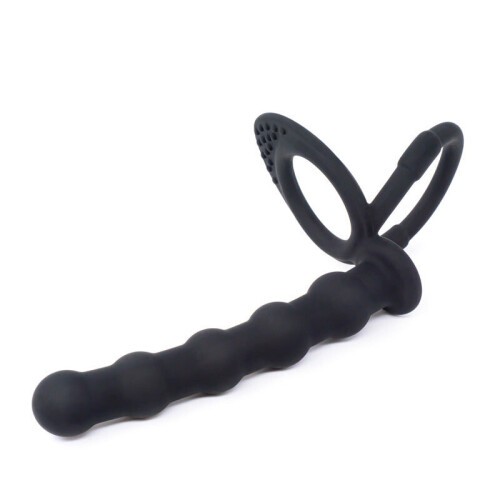Double Dip Anal Penetration Cock Ring 2