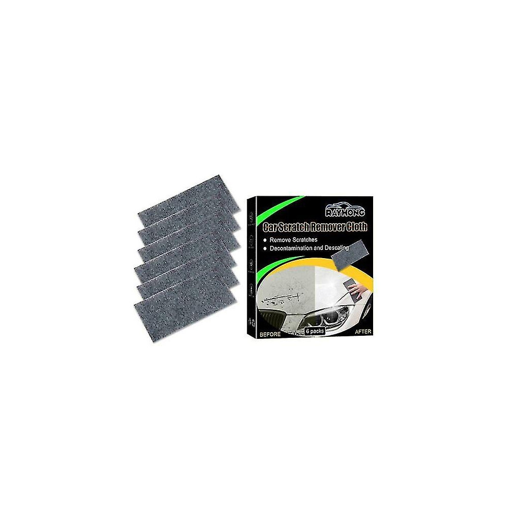 6 Pack Nano Sparkle Cloth Car Scratch Repair Cloth Nano Magic Cloth For Car New-Size:12pcs 9172662401691