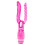 Opaque Double Penetration Vibrator (Pink) 1
