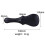 Beautifully Bound Black Faux Leather Paddle 6