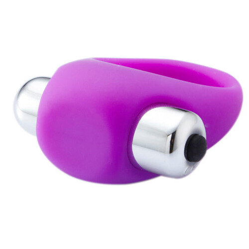 Power Lifter Pink Silicone Vibrating Cock Ring 2