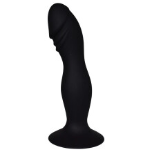 Sensual Waves Silicone Suction Cup Dildo (Purple)