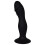 Sensual Waves Silicone Suction Cup Dildo (Black) 1