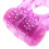 Pink Silicone Vibrating Cock Ring 5