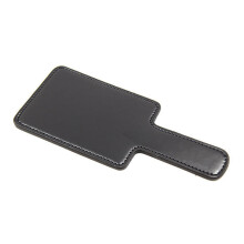 'Mirror' - Faux Leather, Black Spanking Paddle