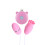Sensations Remote Control Love Egg and Clit Licker (Pink) 1