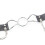 Metal Spider Mouth Hook with Nipple Clips 2
