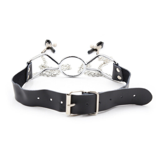 Metal Spider Mouth Hook with Nipple Clips 2