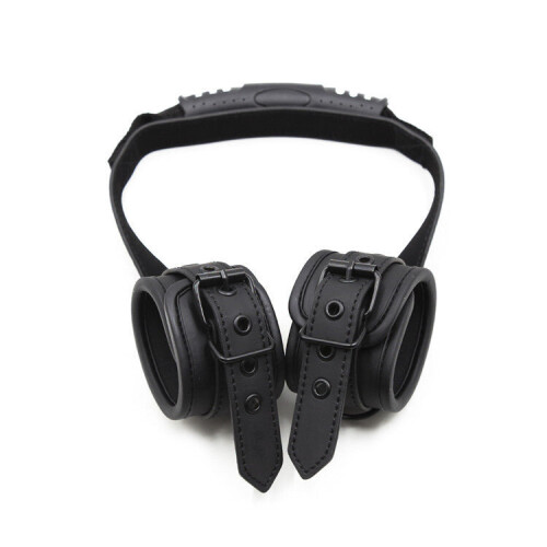 BDSM Wrist Restraint with Handle 1