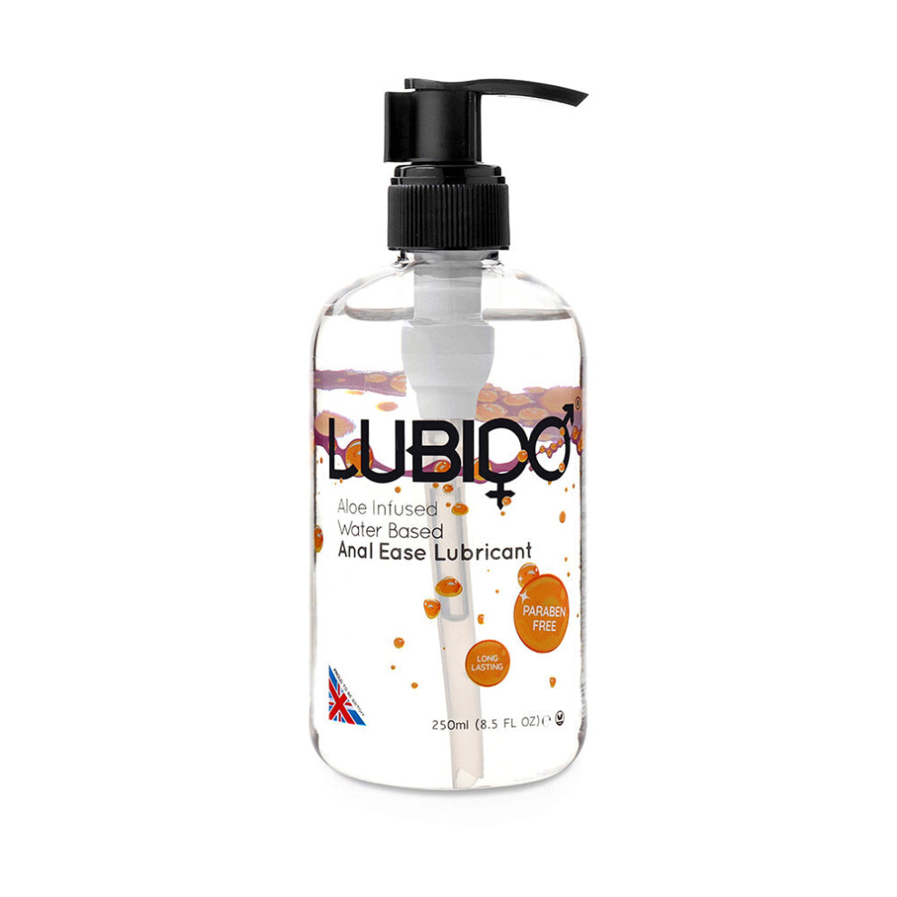 House Of Glass Lubido Aloe Infused Anal Ease Water Based Gel Lube 250Ml