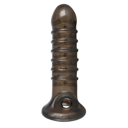 Textured Penis Sleeve (Grey)