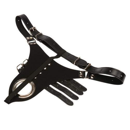 Buckled Cock Cage Thong 1