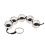 Stainless Steel Anal Beads (Silver) 8