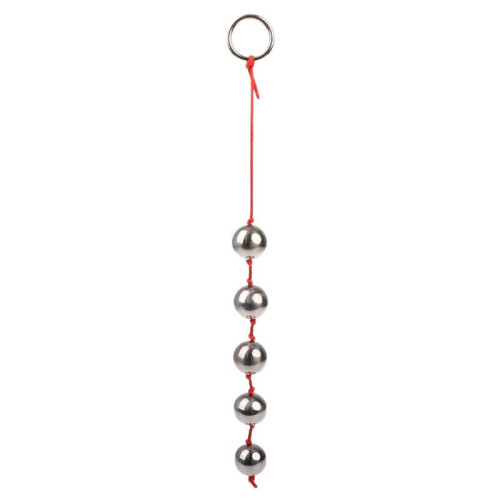 Stainless Steel Anal Beads (Silver) 2