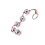 Stainless Steel Anal Beads (Red) 1