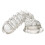 Textured Penis Sleeve (Clear) 3