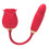 2-in-1 Clitoral Suction Stimulator with a Dildo Vibrator 1