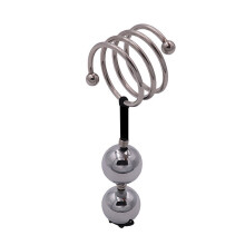 Double Bubble Anal Bead Cock Ring (30mm, 2 Bead)