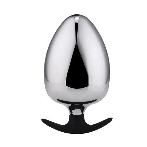 Weighted Stainless Steel Butt Plug (Small)