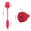 2-in-1 Clitoral Suction Stimulator with a Dildo Vibrator 2