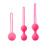 Red Silicone Kegel Toning Set 1
