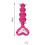 Silicone Heart Anal Beads 4