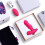 10-speed Remote Control Purple Dildo and Clit Vibrator 4