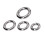 Stainless Steel Donut Cock Ring (45mm) 1