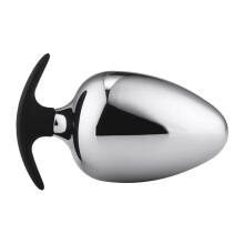 Weighted Stainless Steel Butt Plug (Medium)