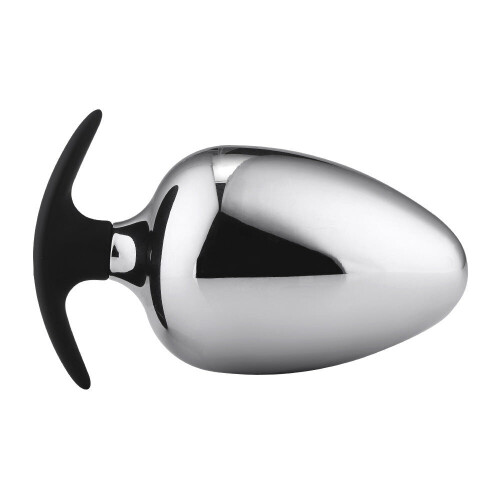 Weighted Stainless Steel Butt Plug (Medium)