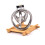 Chastity Cage with Silicone Urethral Sound (45mm) 2