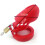 The Prisoner Dark Pink Silicone Cock Cage (Large) 2