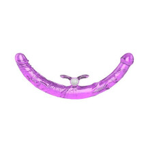 Double Dip Clit Flicking Double Ended Dildo