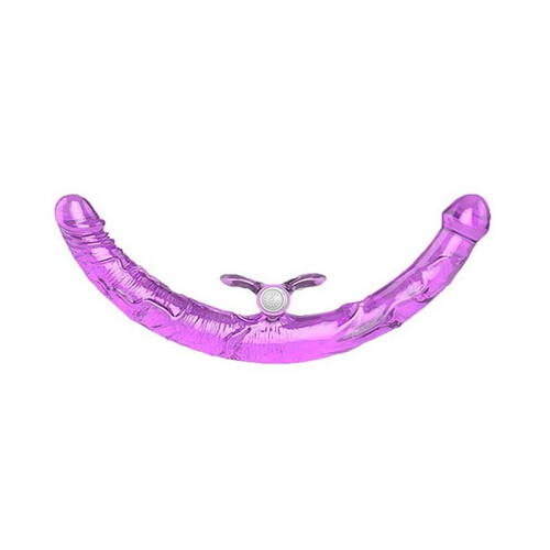 Double Dip Clit Flicking Double Ended Dildo
