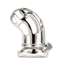 Pleasure Chamber Stainless Steel Chastity Cage (45mm)