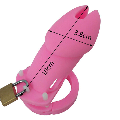 The Prisoner Black Silicone Cock Cage (Large) 1