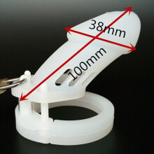 The Prisoner Clear Silicone Cock Cage (Large)
