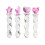 Beaded Sensual Glass Dildo (Pink) 1