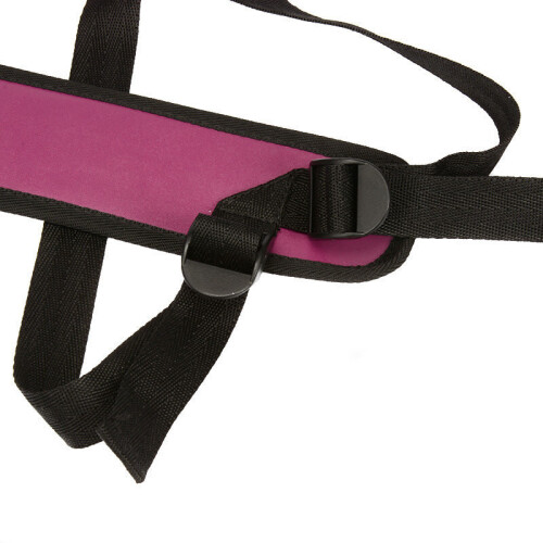 Purple Strap on Harness 2