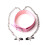 Collar Restraint with Nipple Clips (Pink) 2