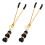 Beaded Gold Nipple Clamps 2