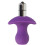 Purple Vibrating Butt Plug 1