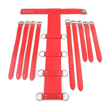BDSM Multi Strap Arm Restraint (Red)