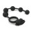 Black Vibrating Bullet Anal Beads 2