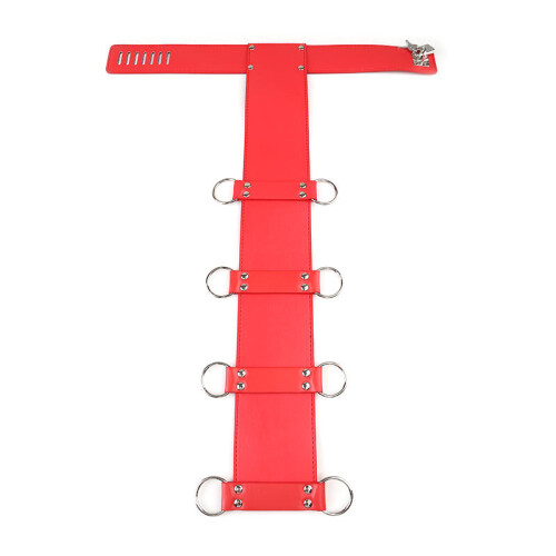BDSM Multi Strap Arm Restraint (Red) 1